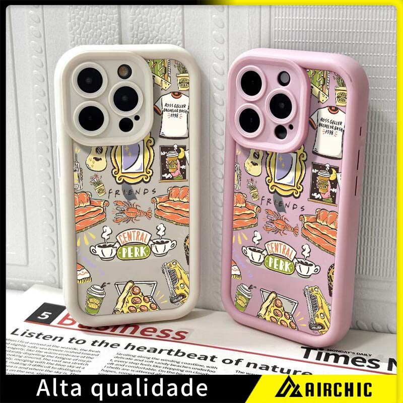 Capinha de celular Friends Melhor Amizade para iPhone 11 12 13 15 16 17 14 pro max 15 Plus 17 16 Pro capa