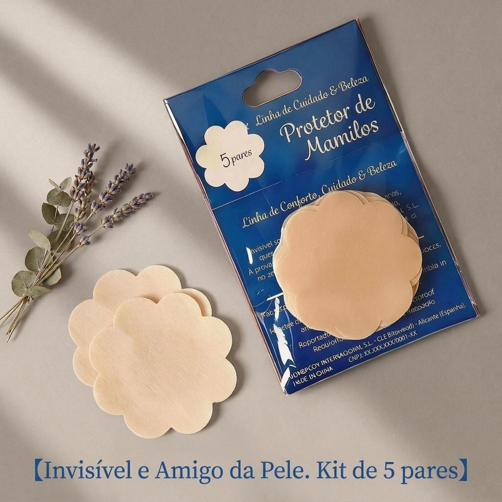 Kit Protetor de Seios Adesivo -  para Mamilos e Auréola 7,5cm de Diâmetro YF12-06-B em Oferta na Shopee