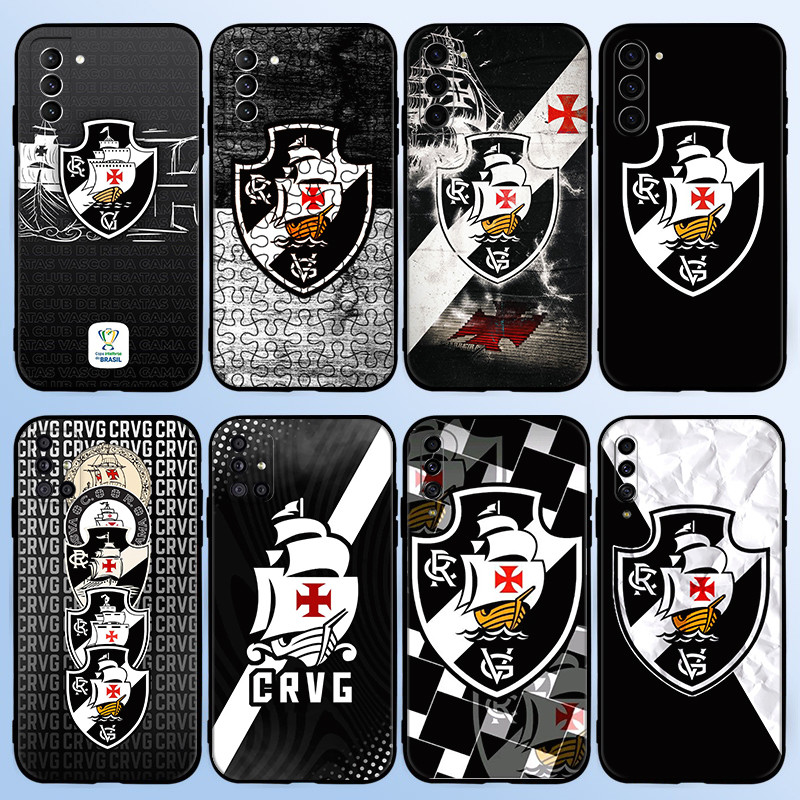 Capa Para Samsung A14 A15 A16 A20 A30 A20S A21 A21S A22 A23 A24 A31 Preta Vasco da Gama Protetora Smartphone