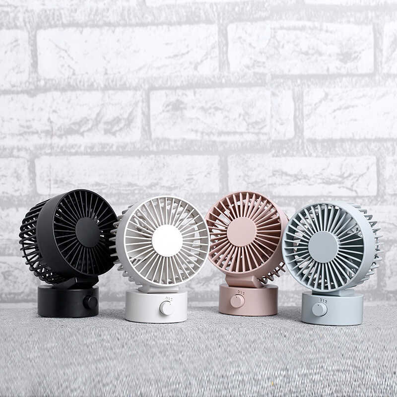 Mini ventilador elétrico presente criativo ventilador elétrico USB Desktop mini silencioso ventilador de vento alto