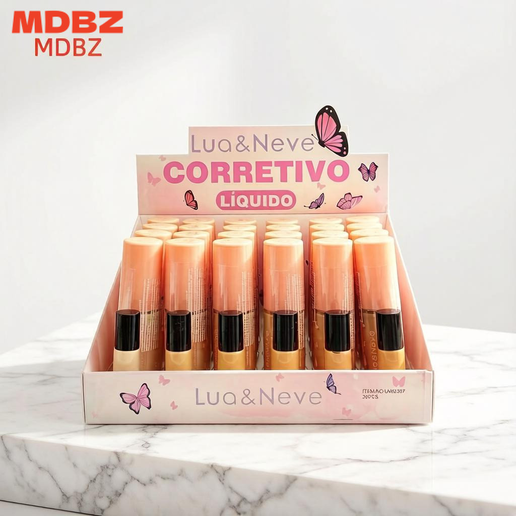 Corretivo Líquido Lua&Neve - Cobertura Uniforme e Acabamento Natural LN02397