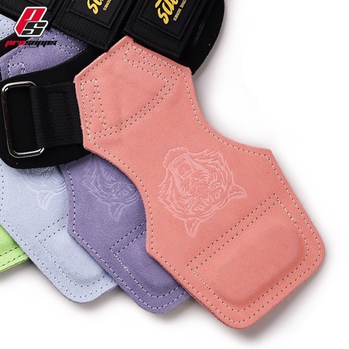 Estoque pronto Envio imediato Tiger Head Deadlift Power Belt Couro Fitness Palm Protection Pull-Up Auxiliar Cinto de pro