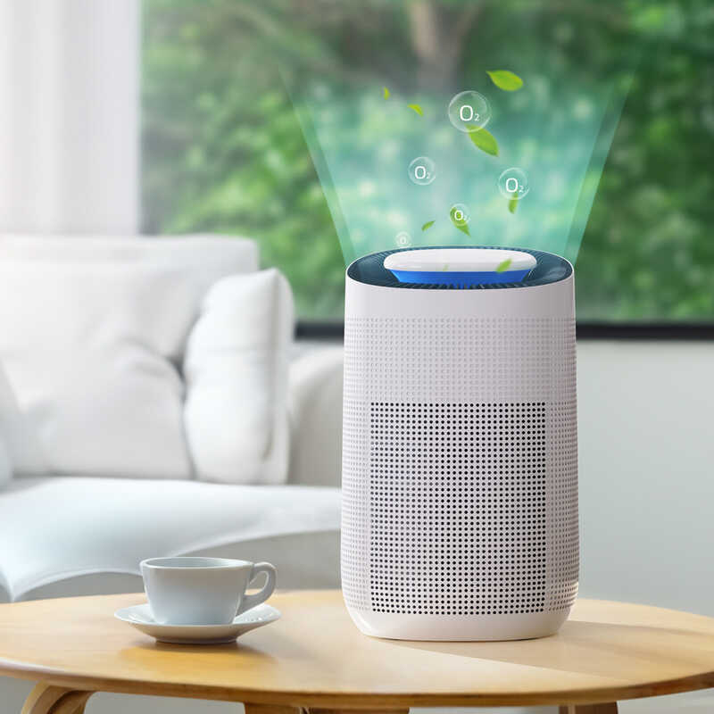 Personalização inteligente do purificador de ar do Desktop do íon negativo do agregado familiar do purificador de ar