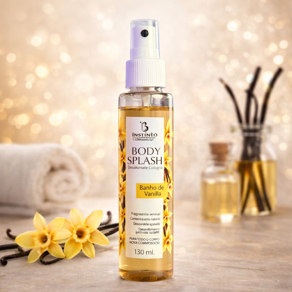 Body Splash Banho de Vanilla Bio Instinto 130ml