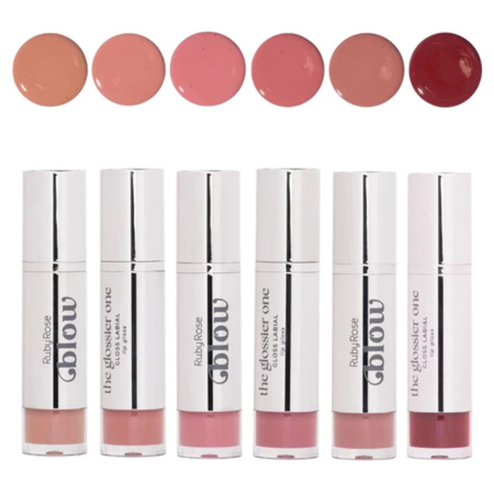 Gloss Labial The Glossier One Blow Ruby Rose - Brilho e Cores Encantadoras HB L6407