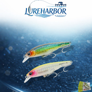 LUREHARBOR Isca Artificial Minnow Flutuante para Pesca Robalo Traíra Tucunaré com Som Interno em Oferta na Shopee