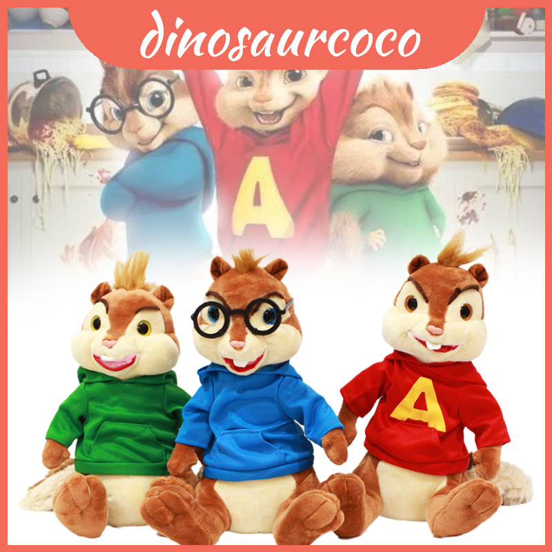 Adorável Alvin E Os Esquilos Theodore Simon Boneca De Pelúcia