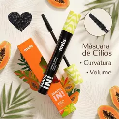 Máscara de Cílios Vegana para Olhos Sensíveis - Textura Leve e Confortável Ruby Rose RR-E2001