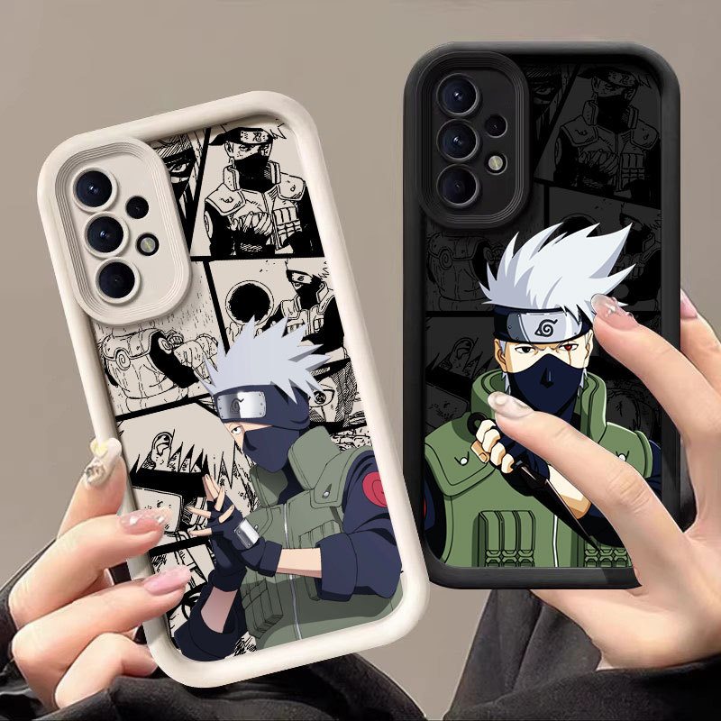 Naruto Hatake Kakashi Anime Capa Para Samsung A57 A56 A55 A37 A36 A35 A53 A54 5G A73 A34 A07 Macia A25 A22 A23 A14 A15 A