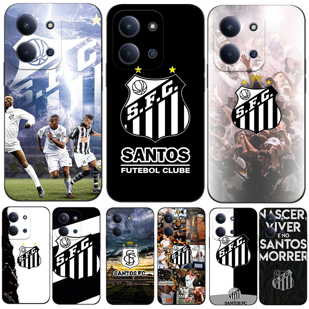 Capa De Telefone Para XIAOMI REDMI 15C 4G (Comprimento 171.5mm) poco C85 4G Silicone Santos FC Vila Belmiro Peixe