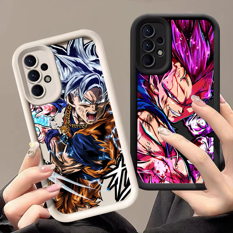 Anime Dragon Ball Vegeta Goku Capa Para Samsung A57 A56 A55 A37 A36 A35 A53 A54 5G A73 A34 A07 Macia A25 A22 A23 A14 A15