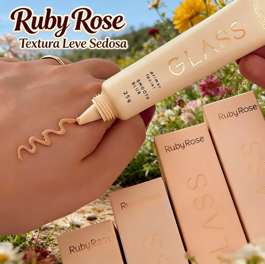 primer facial smooth blur Ruby Rose textura - Textura Leve Sedosa  💖 Envío inmediato