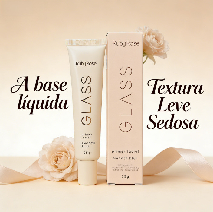 ⭐  primer facial smooth blur textura - Textura Leve Sedosa  - Ruby Rose  ⭐
