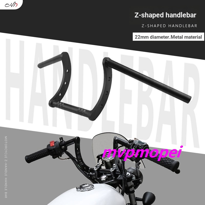 Venda Motocicleta Modificada Harley Cruise Prince Carro De Cruzeiro Modificado Duplo Z Guidão Retro Com Torneira Em Forma De Direção