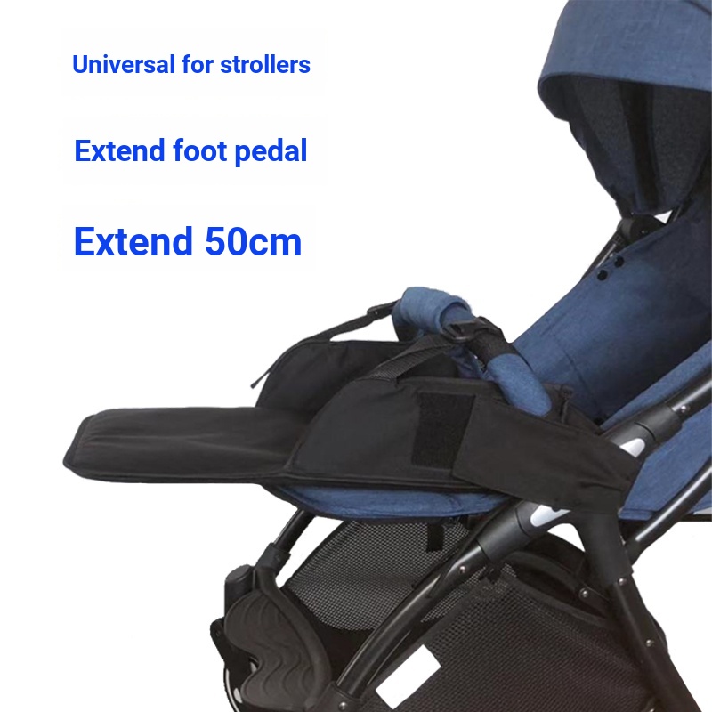 Carrinho de Passeio Carrinho de Passeio de Bebê Acessórios de Reboque Extendido Carrinho de Passeio de Bebê Extensão do Carrinho de Passeio de Bebê Extensão do Carrinho de Passeio de Bebê Tipo Universal Pedal do Carrinho de Passeio de Bebê