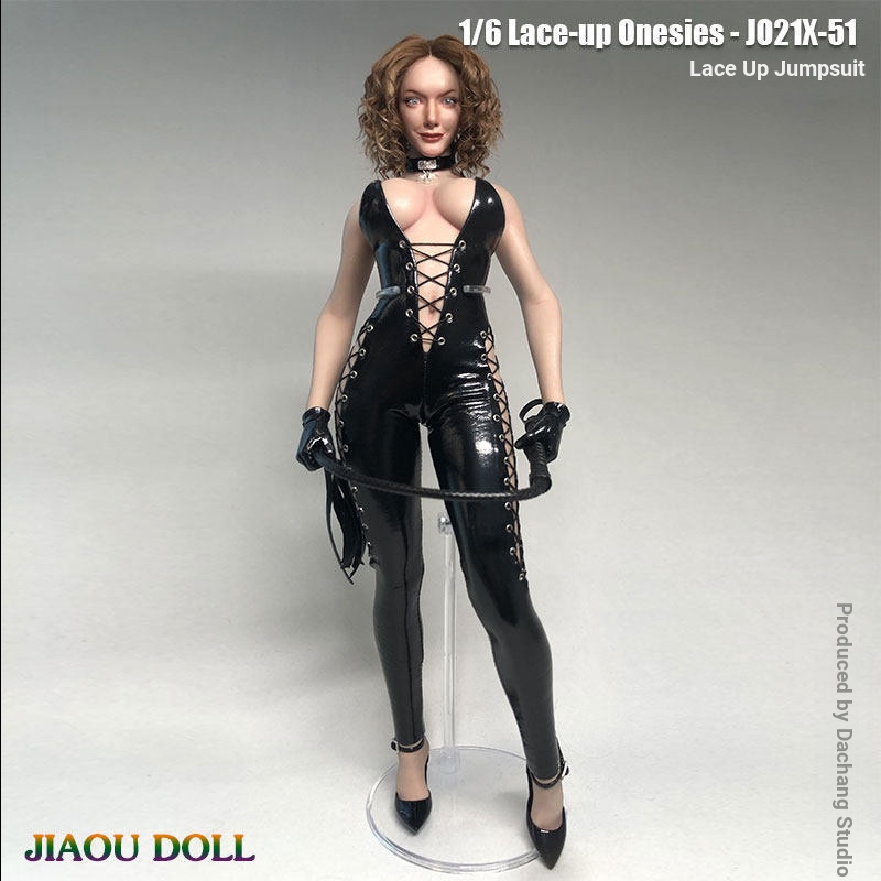 [High-End] 1/6 roupas de soldado com cadarço Bodysuit corpo gordo pode usar corpo encapsulado de borracha adequado JO21X