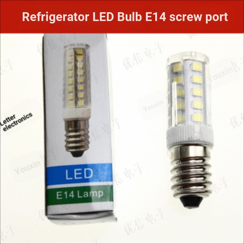 Lâmpada LED de alta qualidade E14 parafuso luz branca quente geladeira luz forno microondas faixa de luz luz máquina de