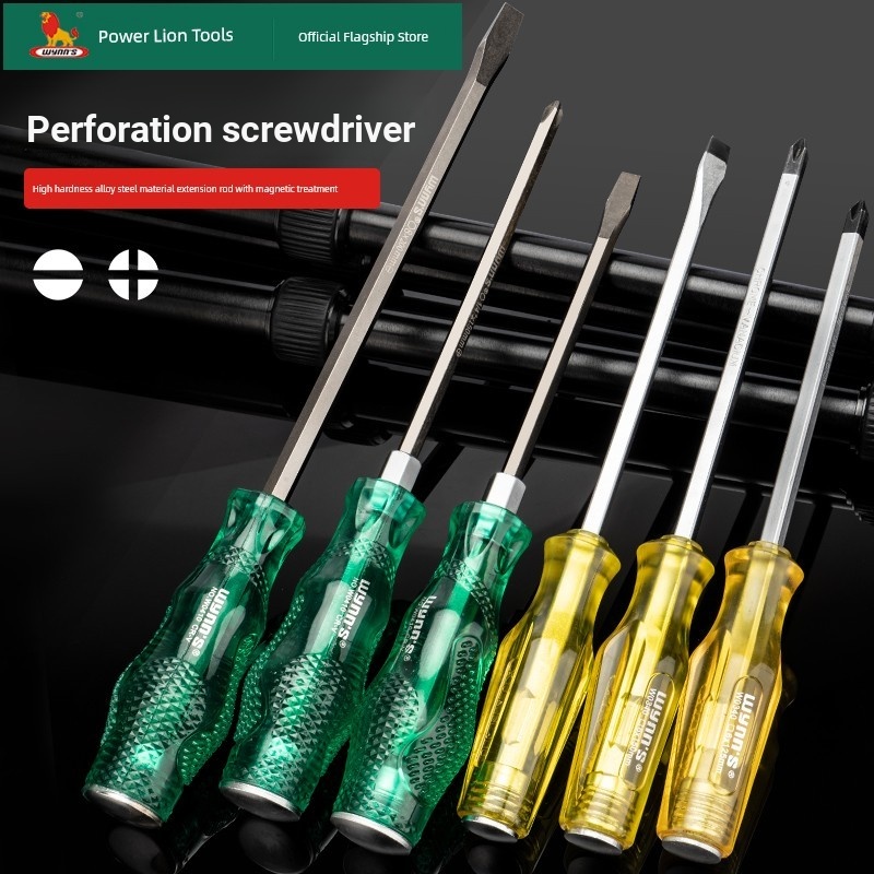 Wynns wynns Chave de fenda com rosca Knockable Super Hard Torx Chave de fenda Phillips Parafuso plano