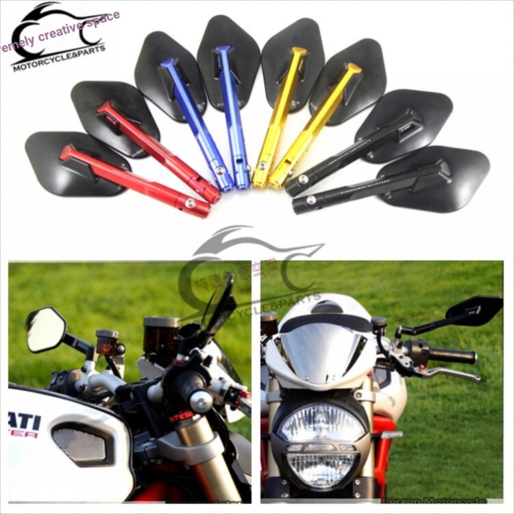 Adequado para Kawasaki Z1000/Z900/Z800/Z750/Z650 modificado refletor de espelho retrovisor CNC completo