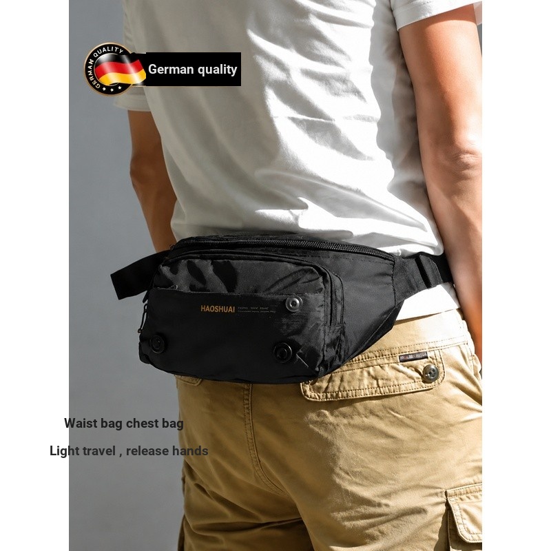 Alemão viagem ao ar livre leve esportes cintura saco à prova dwaterproof água multifuncional correndo ciclismo das mulhe