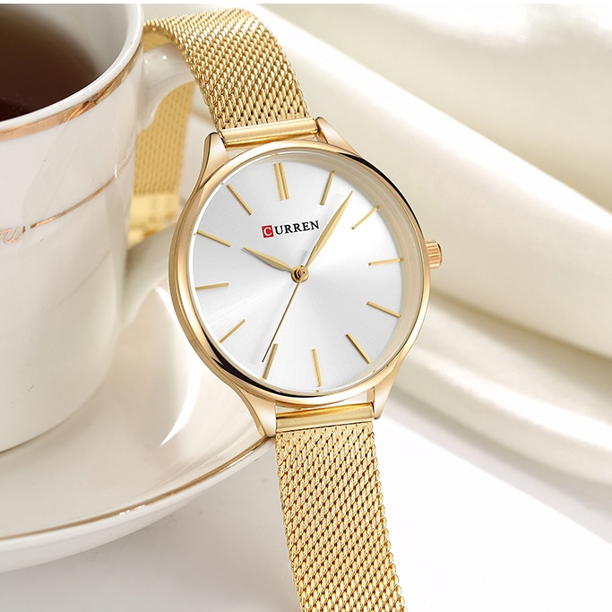 CURREN Relógio Analógico De Quartzo De Aço Inoxidável Original CR24M XX em Oferta na Shopee