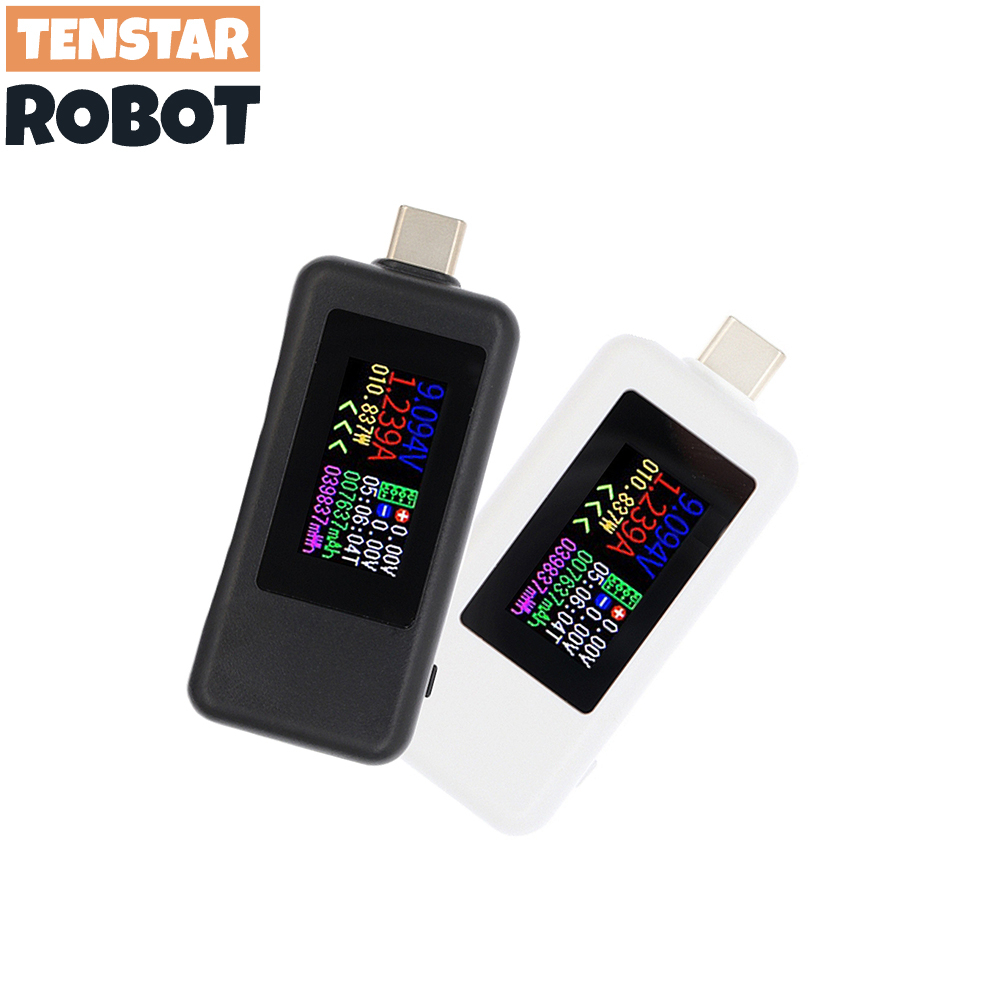 Testador 10 Em 1 USB Voltímetro Digital DC Amperimetro Medidor De Corrente Tensão Amperímetro Detector De Voltagem