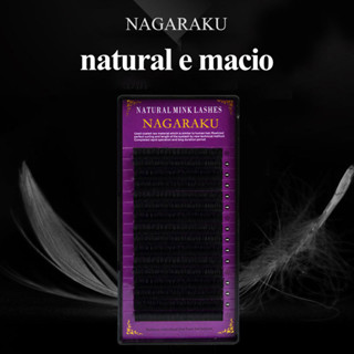 NAGARAKU Cílios Individuais De mink Falso 16Rows/maquiagem cilios Para Profissionals/Extensão /