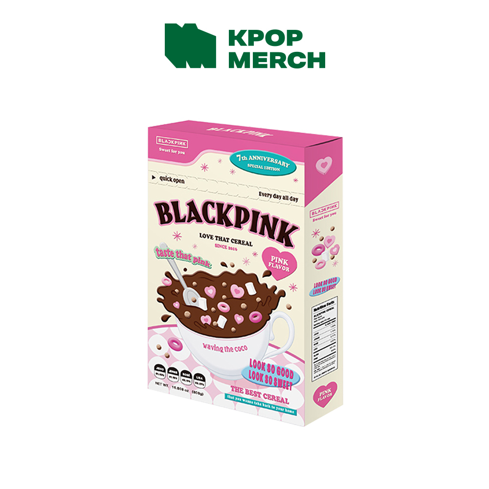 BLACKPINK 2023 Kit Deco De Cereais De Aniversário De Estreia
