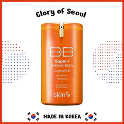 SKIN79 Super Plus Plus Função Tripla Bálsamo de Bebles Orange BB Cream SPF50 PA +++, / #21 bege amarelo ｜ Rico do complexo vitamínico Cuidado saudável e vital pele, alta cobertura, 40ml