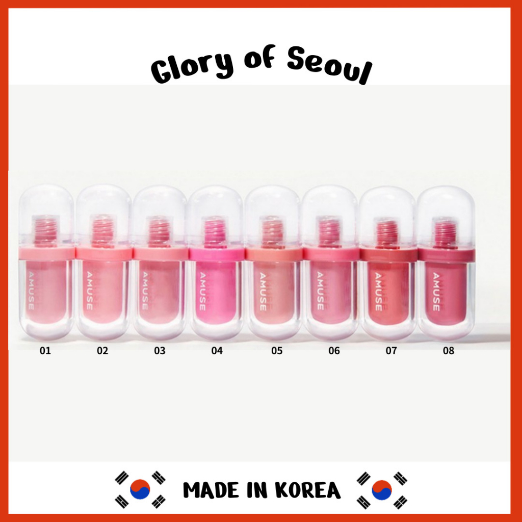 AMUSE Diversão JEL-FIT TINT, 12 Horas De Textura Semelhante A Geléia, 3.8g em Oferta na Shopee