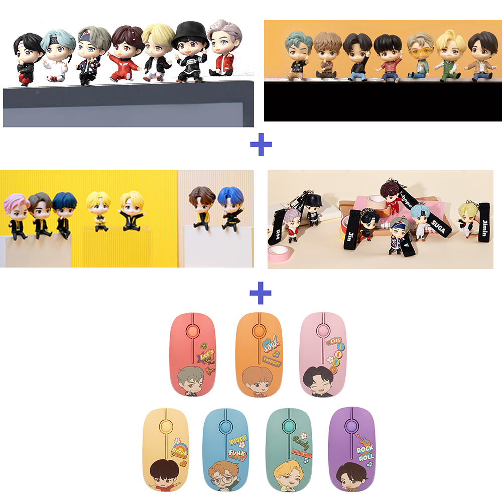 [Korea] BTS (Bangtan boys) 3 Monitor Figura " Magic Door + Dynamite + Butter " +
