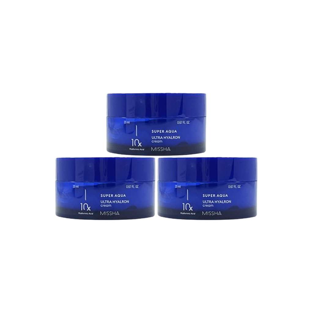 Detalhes do missha super aqua Creme ultra Hialron 20ml