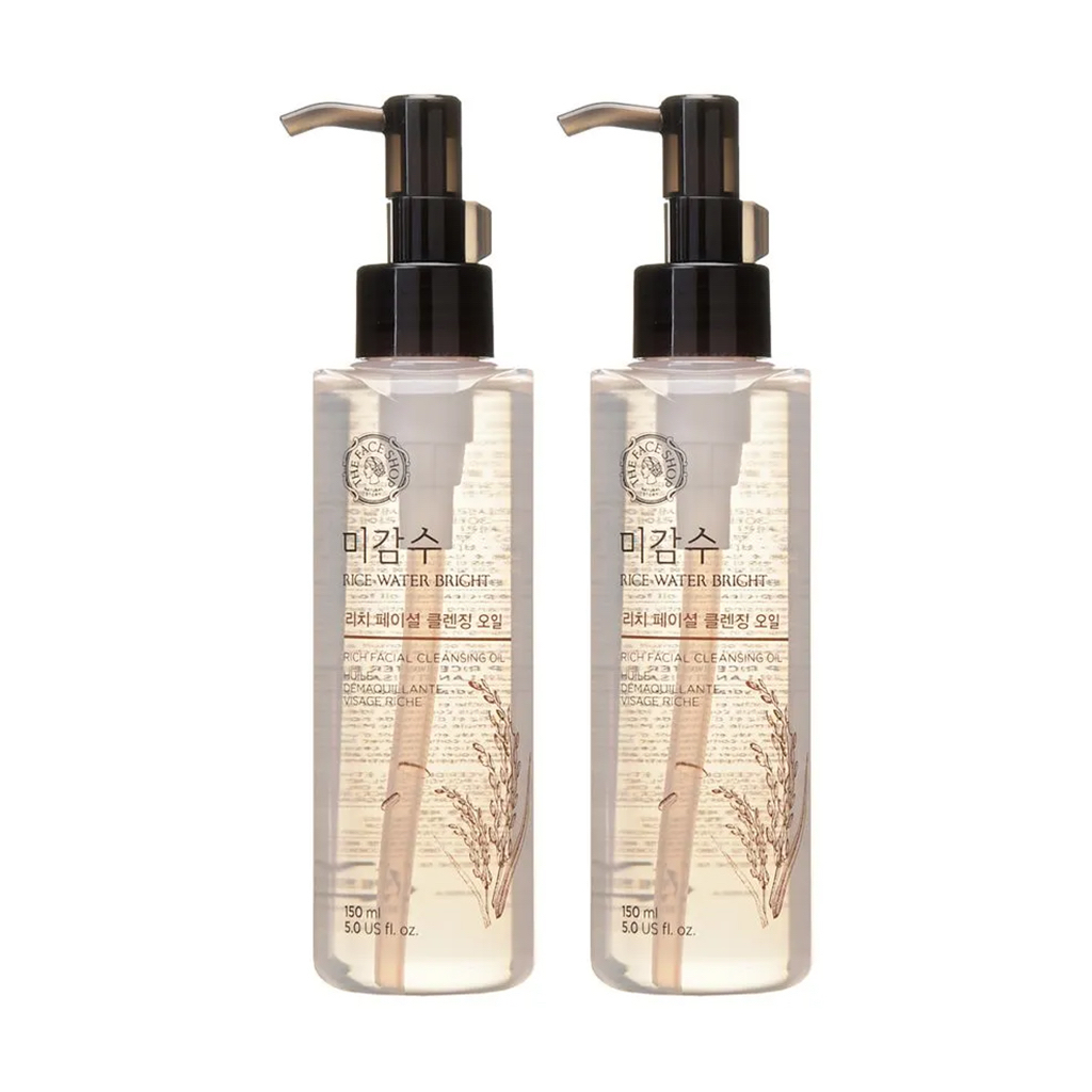 Detalhes do the face shop rice water bright rich facial cleansing oil 150ml