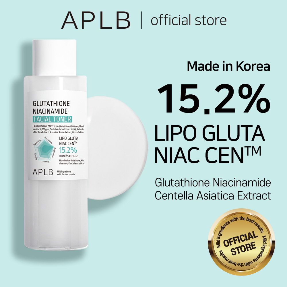 APLB Niacinamida Glutationa Lipo Gluta Niac Toner Para Cuidados Faciais 15.2 % 160ml