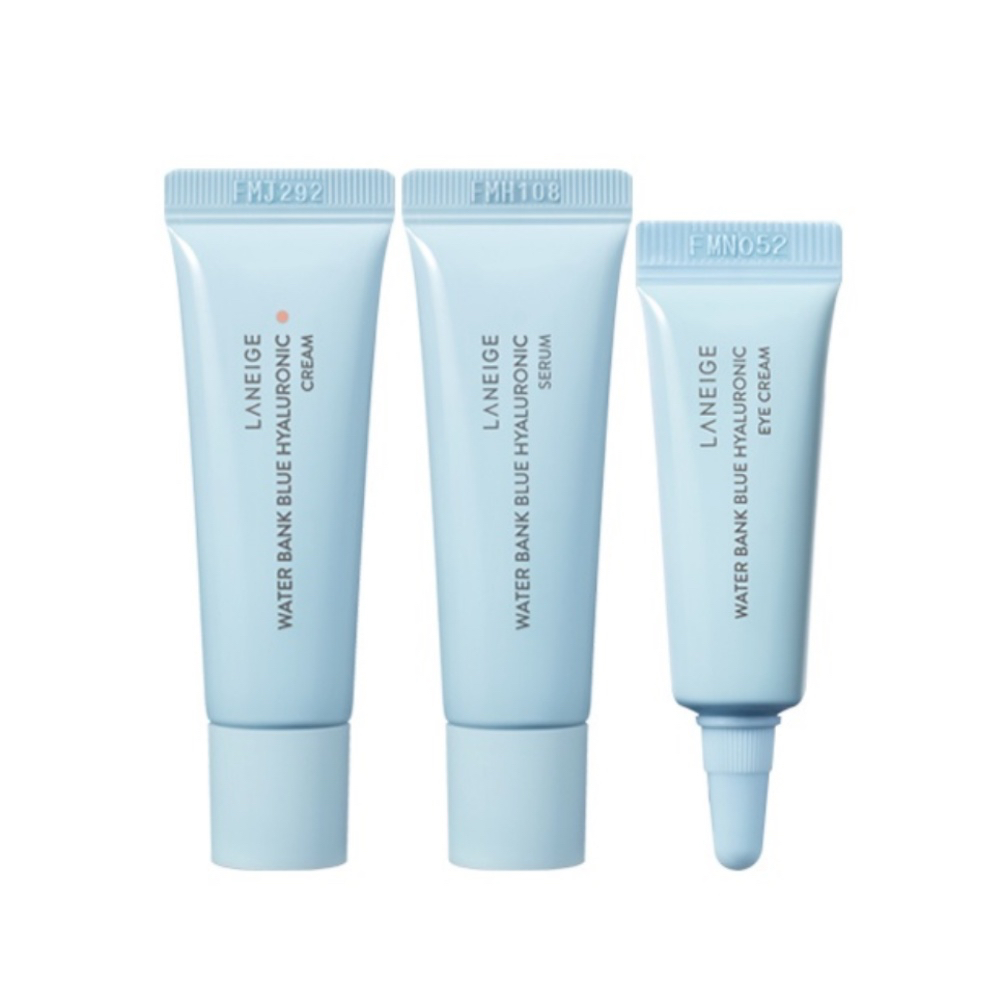 laneige water bank blue hyaluronic cream or serum mini 1ea - Beauty