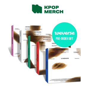 (Weverse POB) LE SSERAFIM - 1st Album [ Unforgiven ]_Compact version em Oferta na Shopee