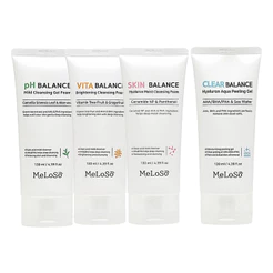 meloso cleansing balance foam 3types 130ml balance peeling gel 130ml