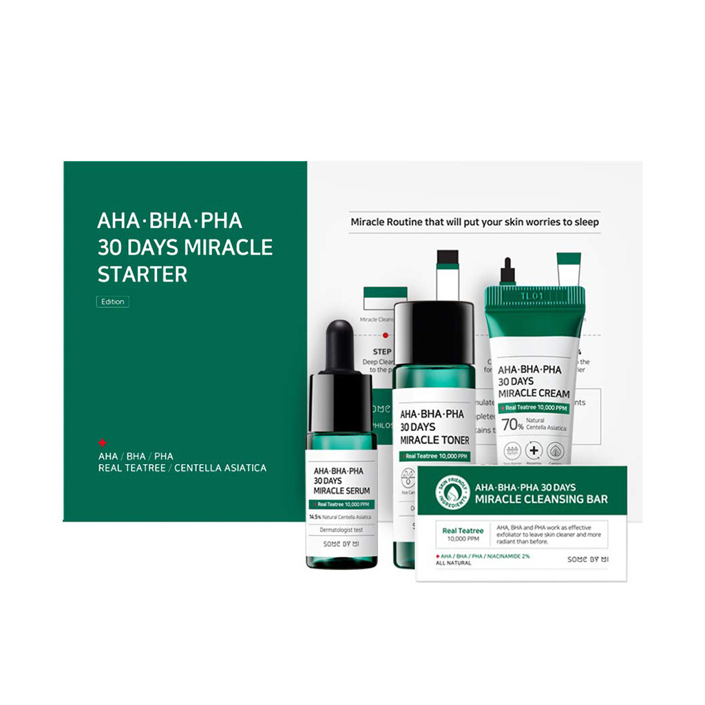 some by mi aha bha pha 30 days miracle starter kit em Oferta na Shopee