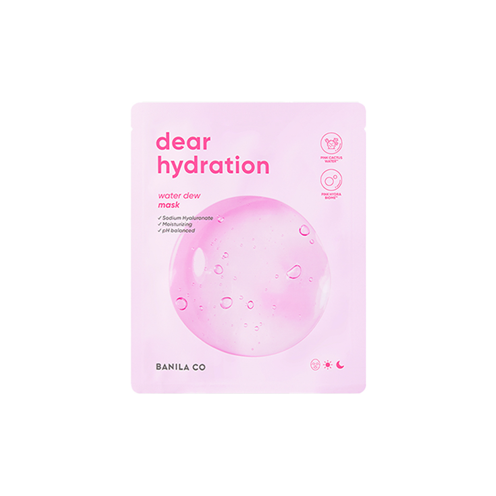 banila co dear hydration water dew mask 1ea 25g