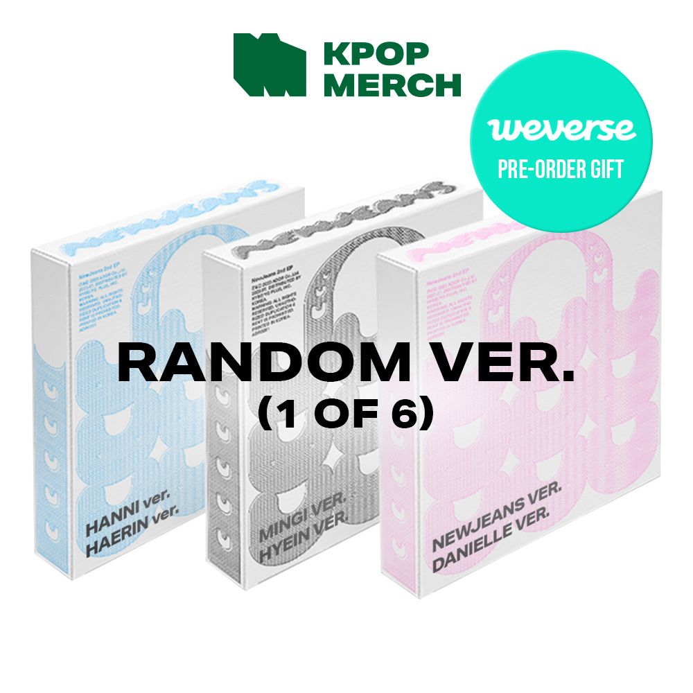 (Weverse POB) NewJeans - 2nd EP [ Get Up ] Bunny Beach Bag version_Random em Oferta na Shopee