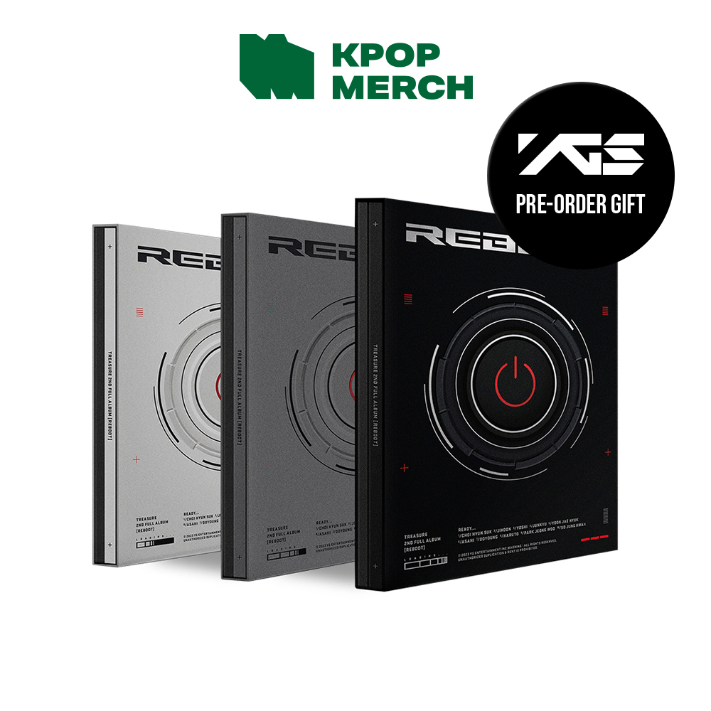 (YG Select POB) TREASURE - 2nd Full Album [ Reboot ]_Photobook version - Hobbies & Collections