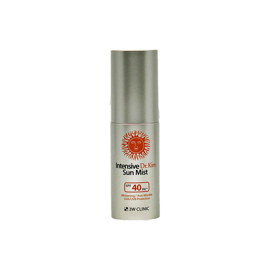 3w clinic intensive dr.kim sun mist 50ml spf40 pa++ - Beauty