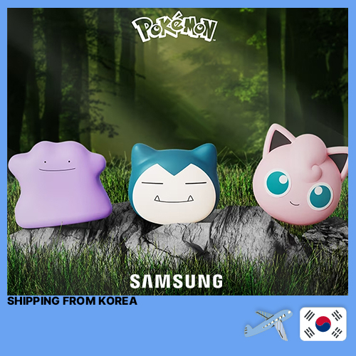 Capa SAMSUNG Galaxy Buds Pokémon Jigglypuff Snorlax Ditto Para 2/Pro Live 100 % Autêntica Com Brindes