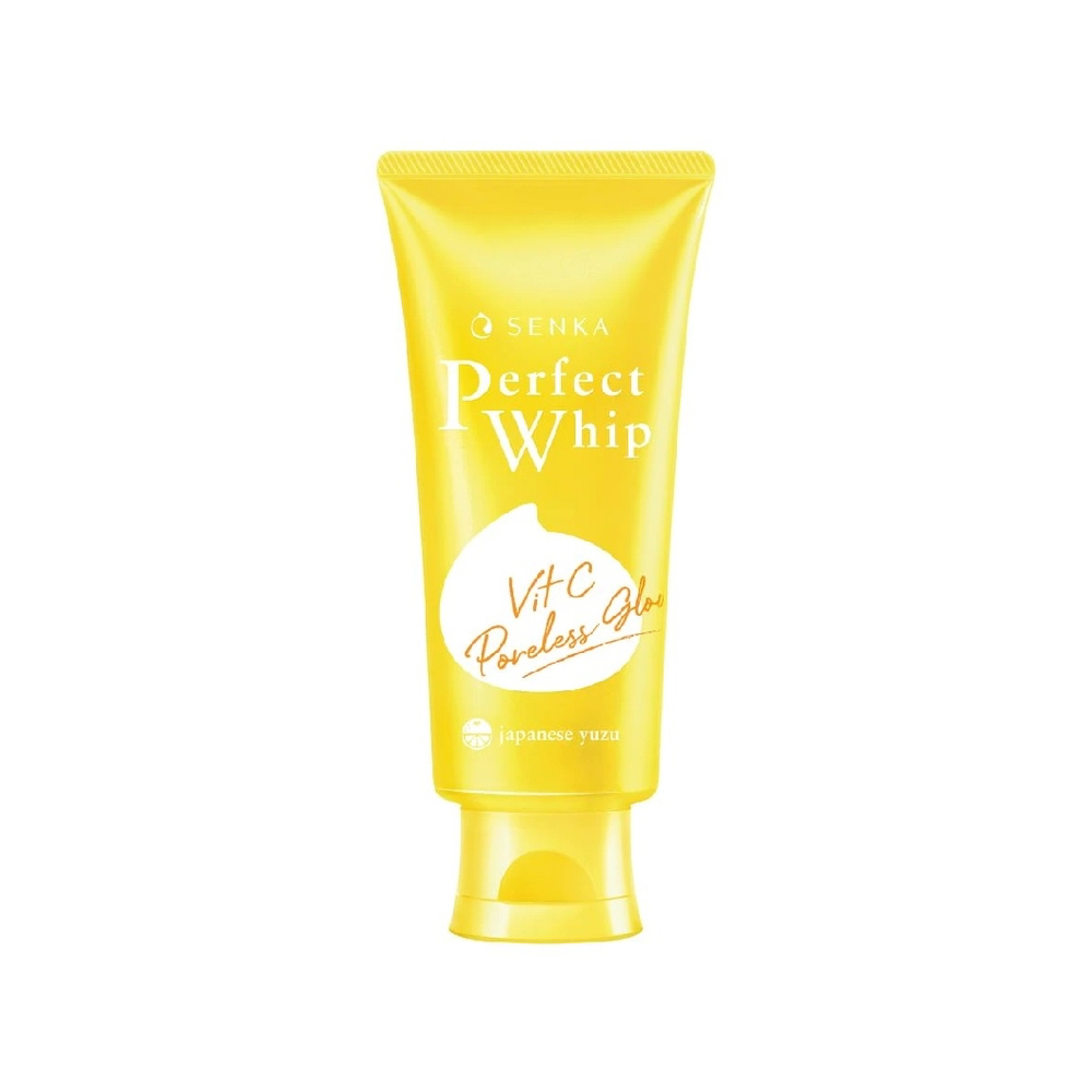 senka perfect whip vitamin c poreless glow 100g em Oferta na Shopee