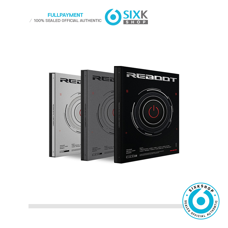 TREASURE 2nd Full Album REBOOT (photobook Ver.) em Oferta na Shopee