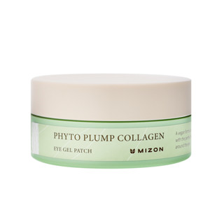 MIZON Phyto Plump collagen Eye Gel Patch 60 Folhas/Vegan , Colágeno Vegetal , Melhoria Das Rugas
