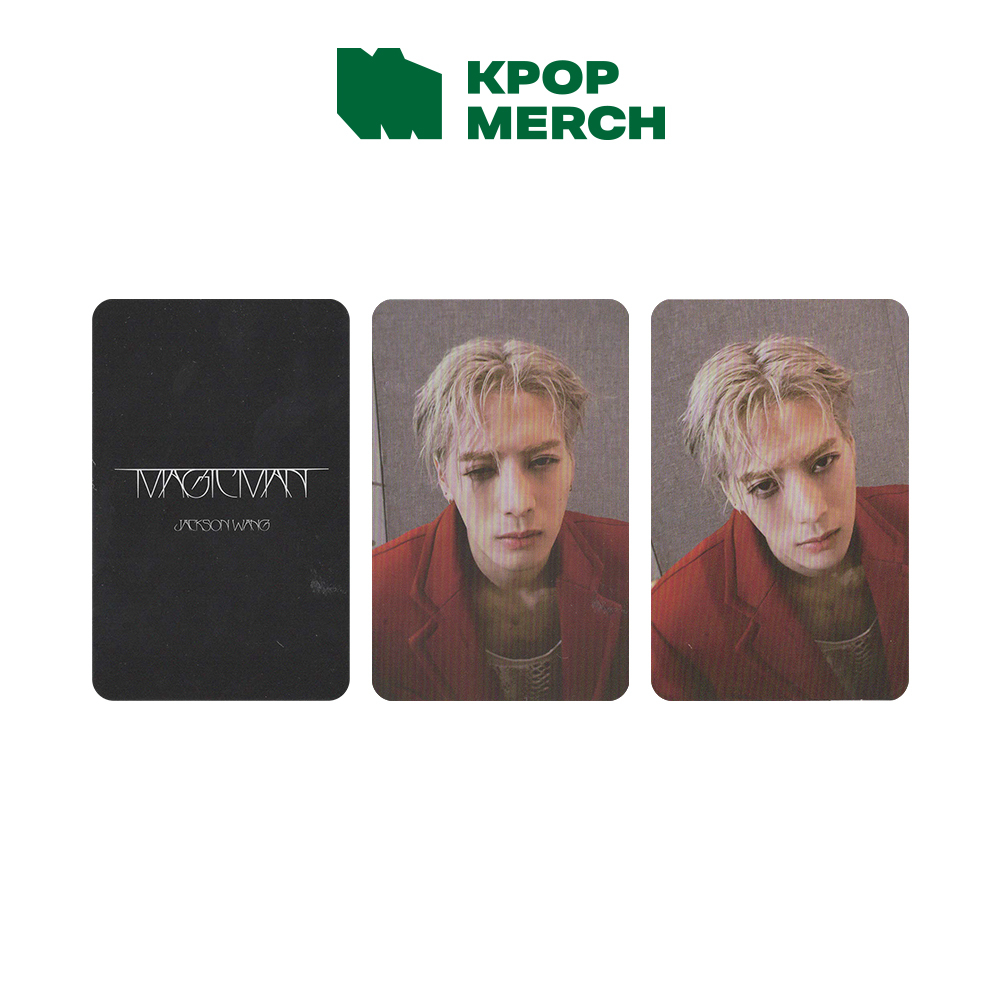 (Only POB) Jackson Wang - Magic Man synnara pob [ Photo card ]_Random - Hobbies & Collections