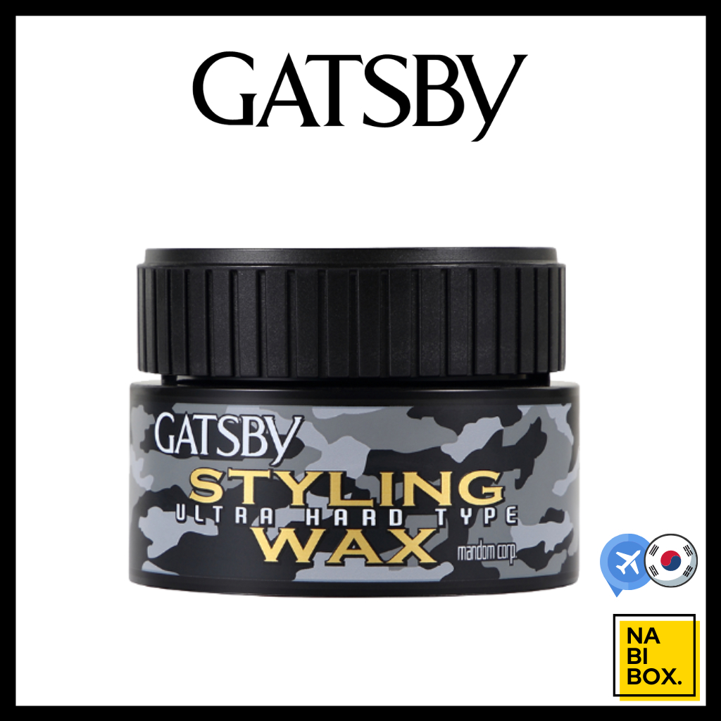 [Gatsby] Cera ULTRA FORTE sem brilho 80g - Masculino - pomada de fixação de cabelo.