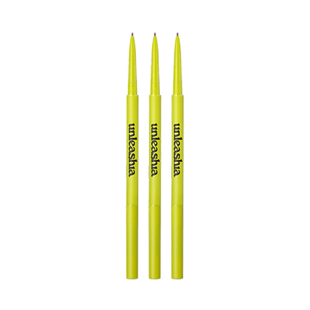 unleashia shaper defining eyebrow pencil 0.025g (3types) em Oferta na Shopee