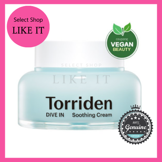 Torriden DIVE-IN Ácido Hialurônico Baixa-Molecular Creme Suavizante 100ml | Envio Da Coréia Beleza